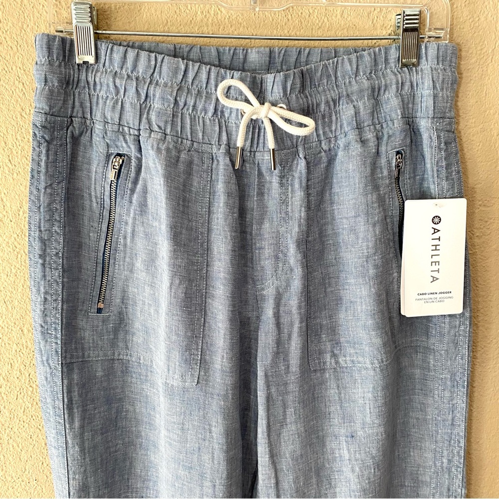 Athleta Cabo Linen Jogger - Picture 4 of 14